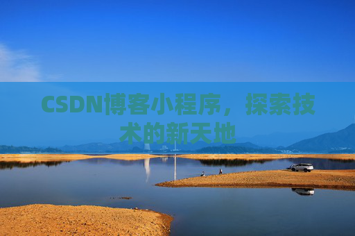 CSDN博客小程序，探索技术的新天地