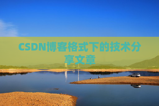 CSDN博客格式下的技术分享文章